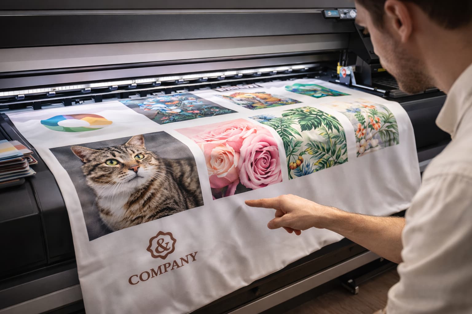 Печать на ткани